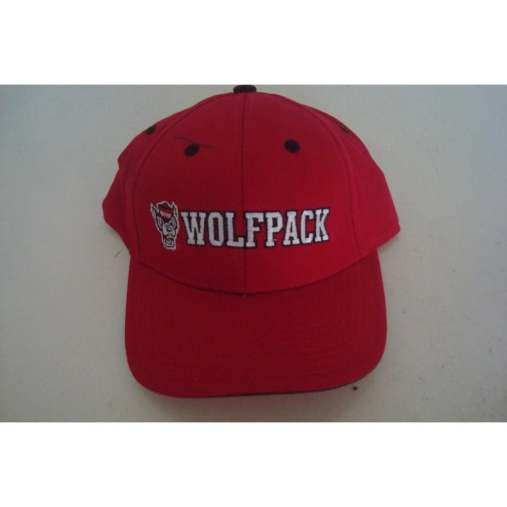 NORTH CAROLINA STATE    STRAPBACK ‎ DEADSTOCK HAT CAP VINTAGE H4